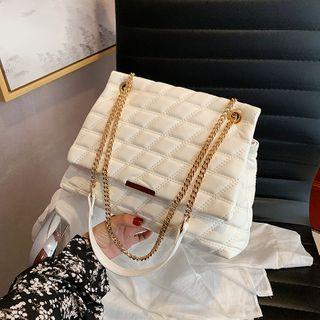 Chain Quilted Flap Shoulder Bag