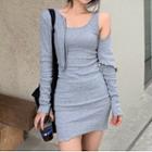 Tank Dress / Cropped Cardigan