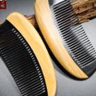 Wooden Hair Comb Yellow - One Size