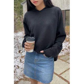 Couple Woolen Knit Hoodie