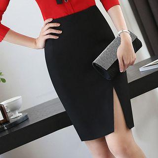 Pencil Skirt / Slim-fit Pants