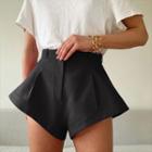 High Waist Wide-legs Dress Shorts