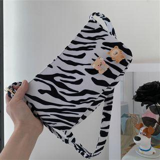 Mini Zebra Print Crossbody Bag