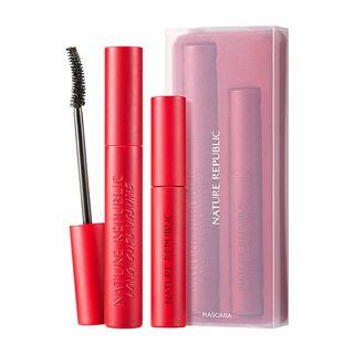 Nature Republic - Pro Touch Signature Muse Mascara Set - 2 Colors #02 Woody Red Muse