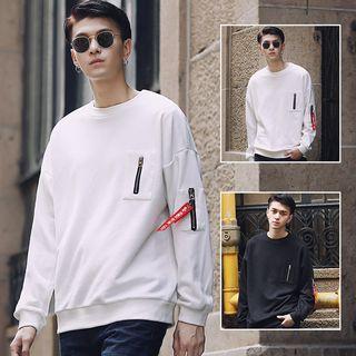 Zip Long-sleeve Sweatshirt