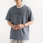 Lettering Embroidered Short Sleeve Tee