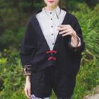 Embroidered Chinese Knot Button Jacket