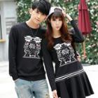 Couple Matching Print Pullover / Dress