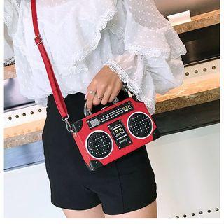 Tape Recorder Crossbody Bag