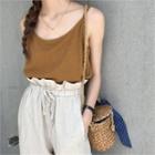 Round-neck Camisole Top