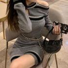 Couple Matching Sweater / Long-sleeve Knit Dress