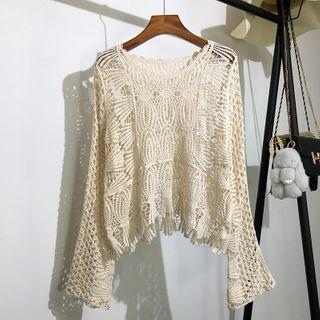 Crochet Knit Blouse