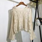 Crochet Knit Blouse