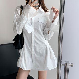 Details Mini Shirtdress