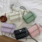 Butterfly Quilted Crossbody Bag