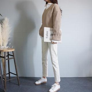 Boxy-fit Ribbed Sweater