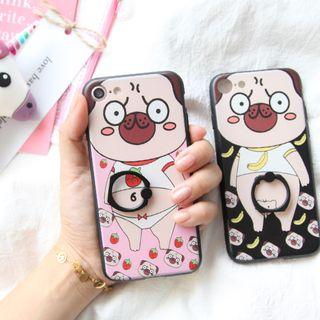 Ring Stand Cartoon Mobile Case - Iphone 7 / 7 Plus / 6s / 6s Plus