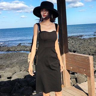 Sleeveless Open Back Pencil Dress