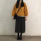 Printed Pullover Yellow - One Size