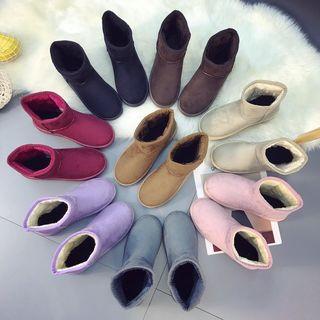 Piping Platform Lined Ankle Boots