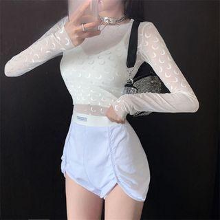 Asymmetrical Hem Shorts