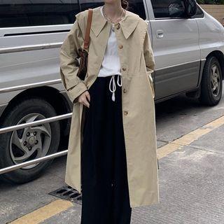 Long Coat Light Khaki - One Size