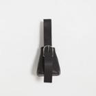 Buckled Bucket Bag With Chain Strap