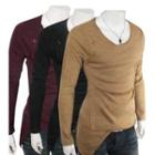 Asymmetric Long Sleeved T-shirt
