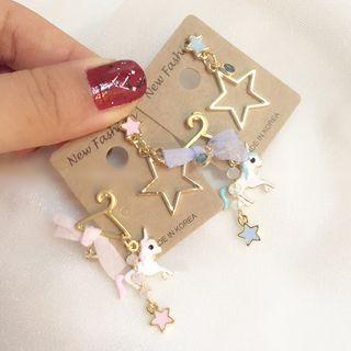 Unicorn Non-matching Earring