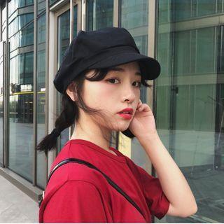 Cotton Linen Newsboy Cap