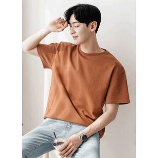 Crew-neck T-shirt In 8 Colors