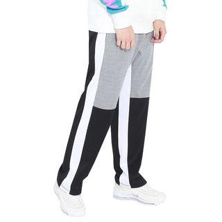 Plus Size Color-block Sweatpants