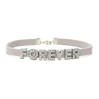Rhingstone Lettering Choker