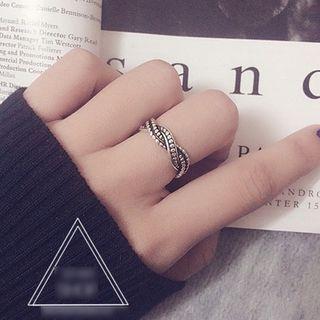 925 Sterling Silver Braided Ring