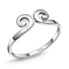 Couple Matching S925 Silver Open Ring
