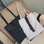 Lettering Nylon Tote