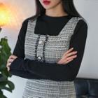 2019 Spring New In Seoul Saddle-shoulder Sweater