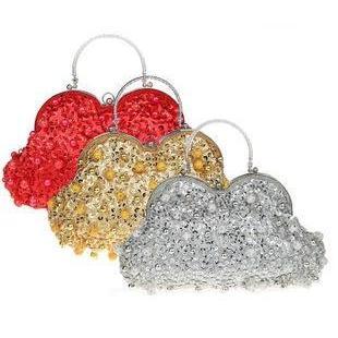 Glitter Embellished Handbag