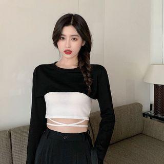 Cropped Camisole Top / Shrug