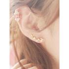 Rhinestone Twig Earrings