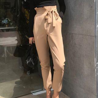 High Neck Harem Pants