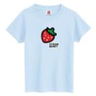 Short-sleeve Strawberry Printed T-shirt