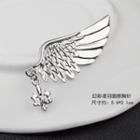 Wing Brooch Wings - Silver - One Size
