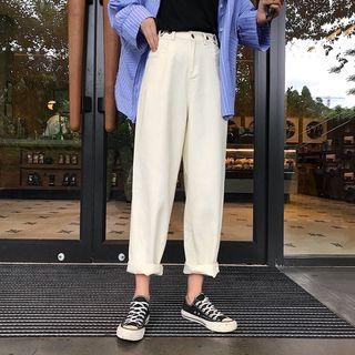 Plain Straight Fit Jeans