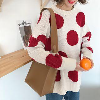Dotted Long Sweater
