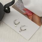 Sterling Silver Hook Earring 1 Pair - 925 Silver - Silver - One Size
