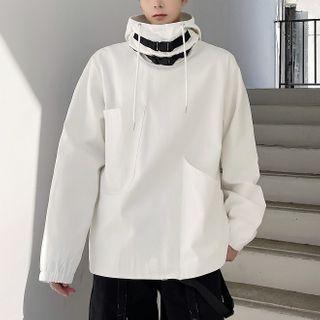 Hooded Buckled Jacket