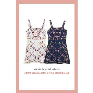 Embroidered Jumper Minidress