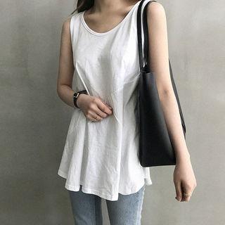 Flare Cotton Tank Top