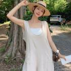 V-neck Pocket-front Playsuit